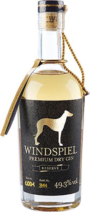 Immagine prodotto Windspiel Premium Dry Gin Reserve 49,3% vol. 0,5l in cassa di legno