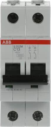 Image du produit ABB 13A MCB 1 Pole Type C