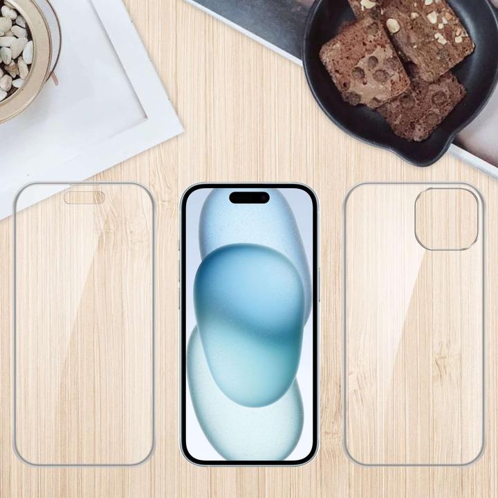 Actual product image Cadorabo Bumper Case for Apple iPhone 15 PLUS TPU 360 Grad Case for Apple iPhone 15 PLUS (Apple iPhone 15 Plus)