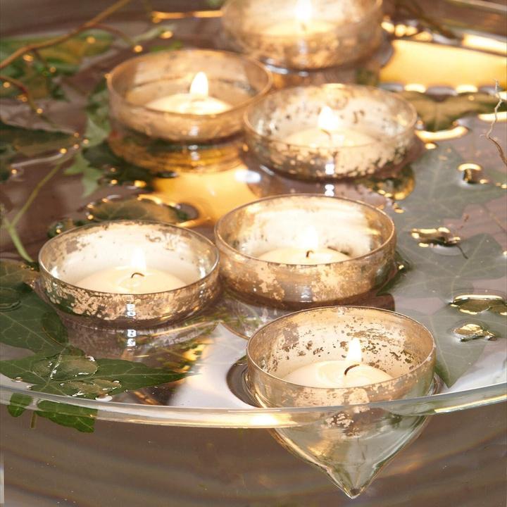 Actual product image Loberon Floating candle set of 6 Adelia (6 x, H, 5 cm)