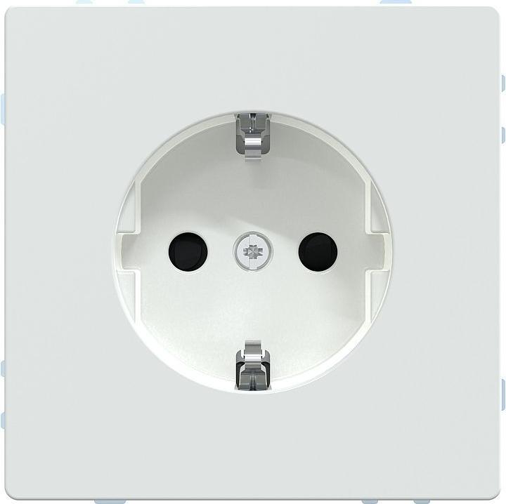 Actual product image Merten Socket SCHUKO lotus white System Design