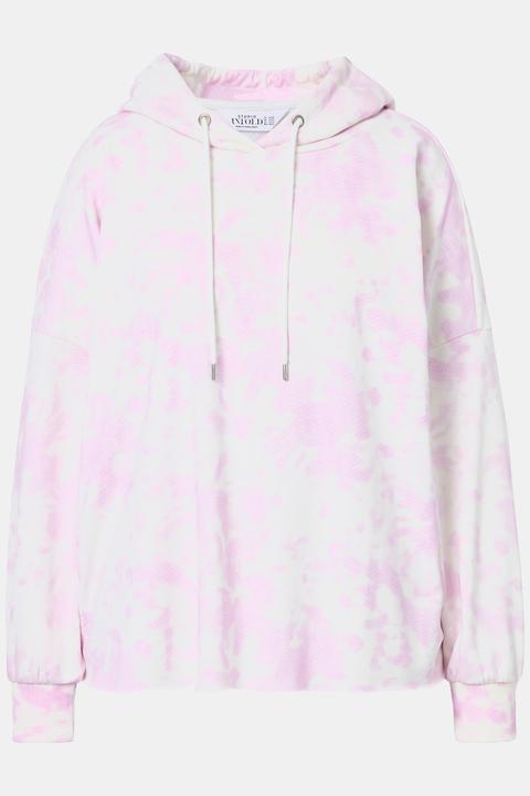 Produktbild Studio Untold Hoodie, Boxy Shape, Batik, offenkantiger Saum (42, 44)