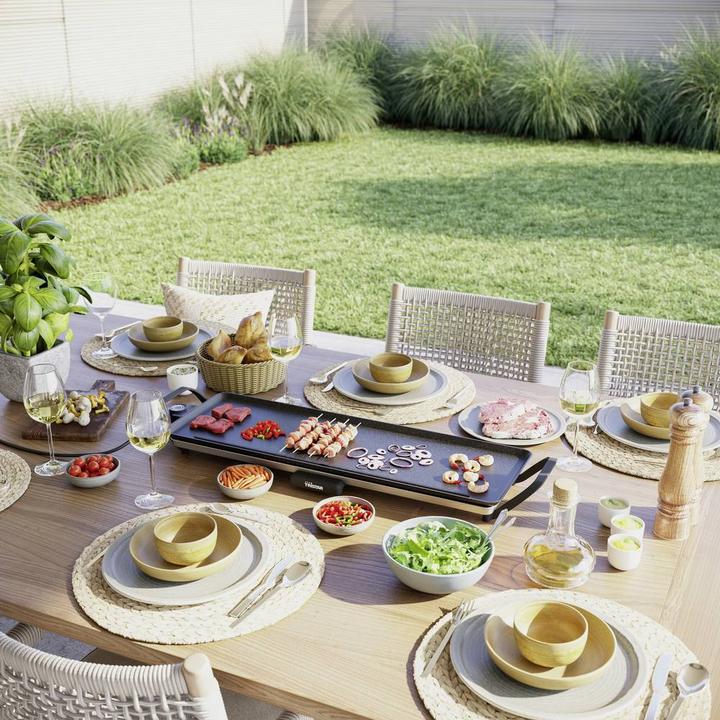 Image du produit Tristar Slim L BP-2668 Plaque grillade électrique noire