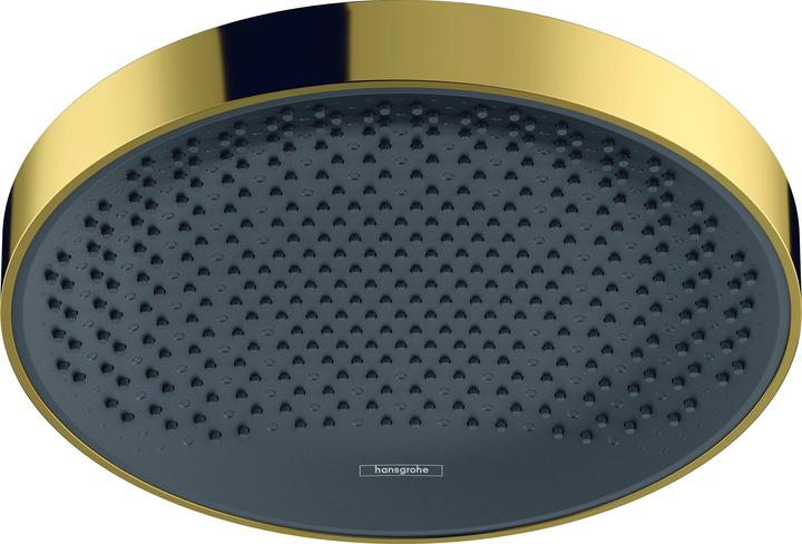 Produktbild hansgrohe Rainfinity 1jet Kopfbrause : Farbe - gold/graphit (1 Strahlarten, 23.60 l/min)