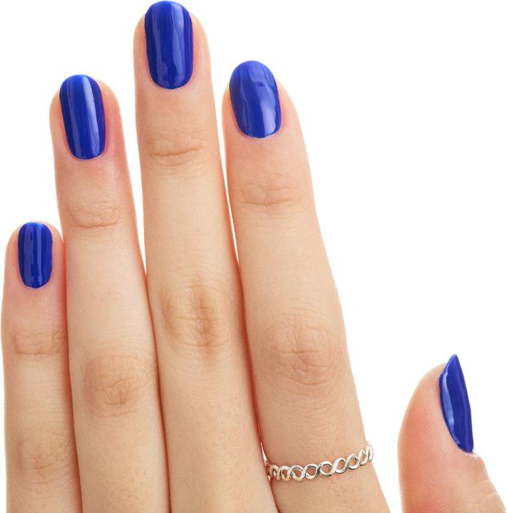 Actual product image essence Cosmetics Gel Nail Colour Long-Lasting Blue Nail Polish (75 wave BREAKER, Gel-Effect Nail Polish)