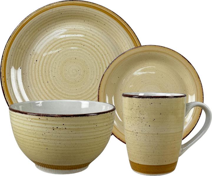 Actual product image NTK-Collection Geschirrset 16-teilig beige Antonia (16 pcs.)