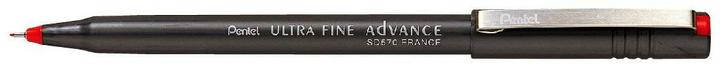 Actual product image Pentel Fibre pen Ultra Fine Advance (Red, 1x)