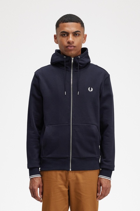 Produktbild Fred Perry Hooded Jacket Navy (XXL)