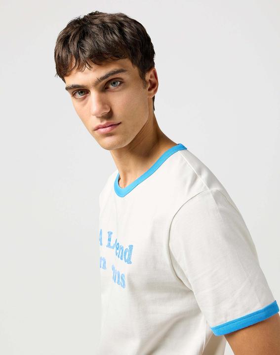 Actual product image Wrangler T-Shirt Ringer Tee (M)