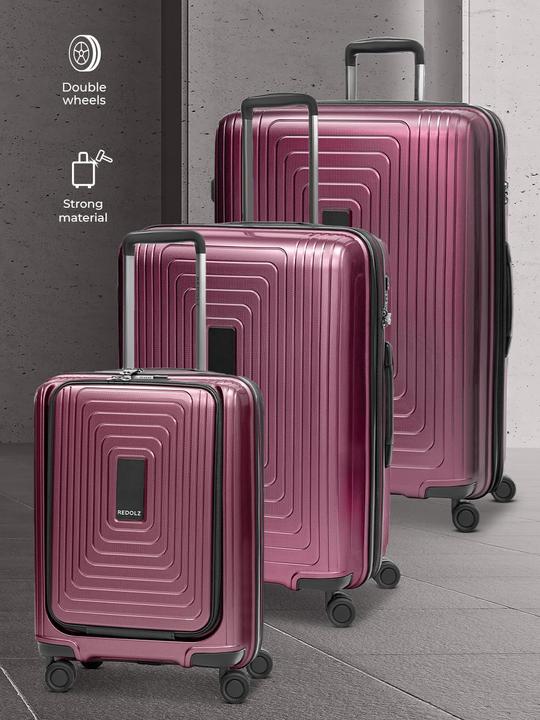 Immagine prodotto Redolz Essentials 14 Set di valigie a 4 ruote 3 pezzi (249 l)