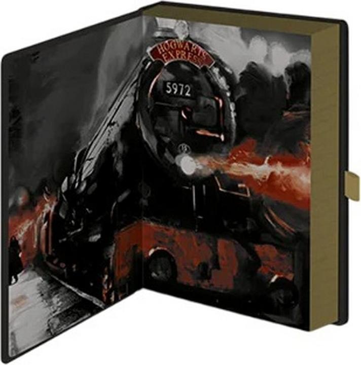 Image du produit - Cahier PLATFORM 3/4 (A5, À rayures)