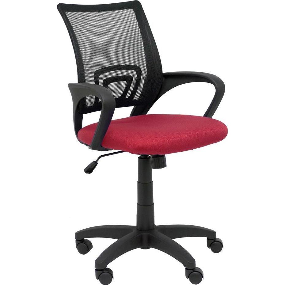 Piqueras y Crespo, Bürostuhl, Bürostuhl P&C 0B933RN Granatrot