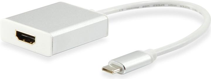 equip USB type C plug to HDMI adapter 15 cm (HDMI, 15 cm)