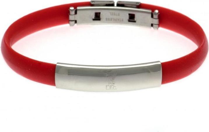 Immagine prodotto Arsenal FC Silicone Cresta Braccialetto (20 cm, Acciaio inossidabile, Silicone)