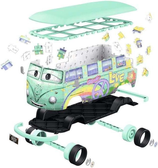 Actual product image Ravensburger Volkswagen T1 Cars Fillmore (162 pieces)