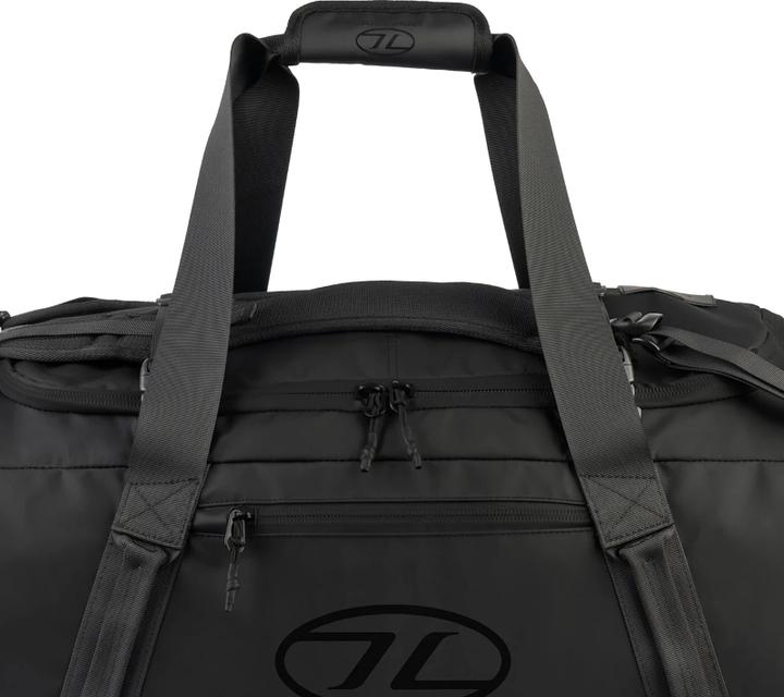 Actual product image Highlander Reisetasche Hauler Duffel - 90 Liter - Schwarz (90 l)