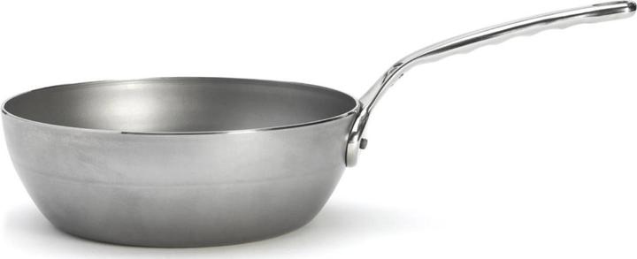 Immagine prodotto de Buyer Padella Mineral B Pro per salse e brasatiere (24 cm, Pirofila + casseruola, Acciaio inossidabile)