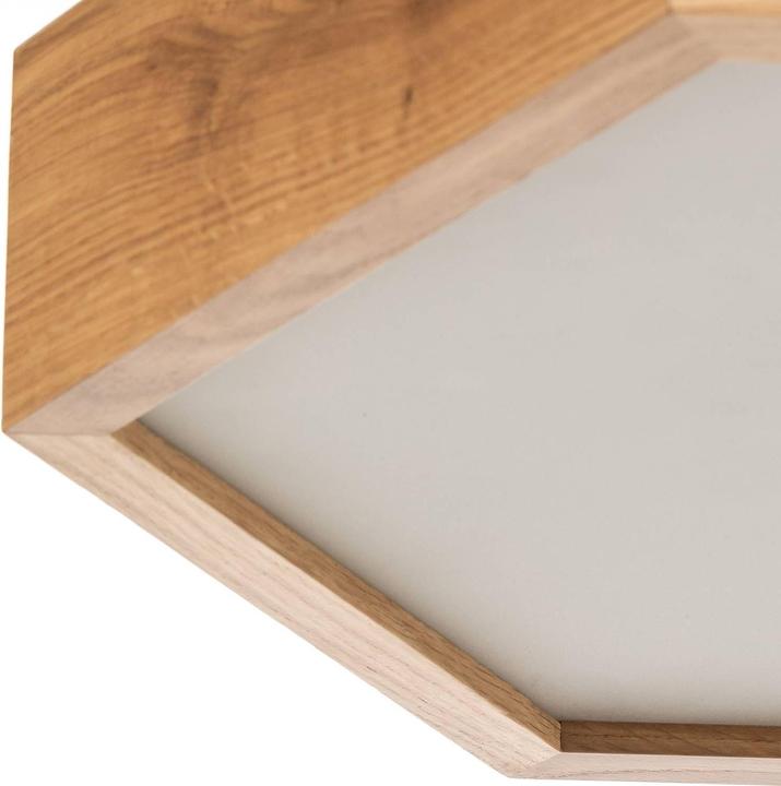 Actual product image Envostar Ceiling light Hagen, oak (E27)