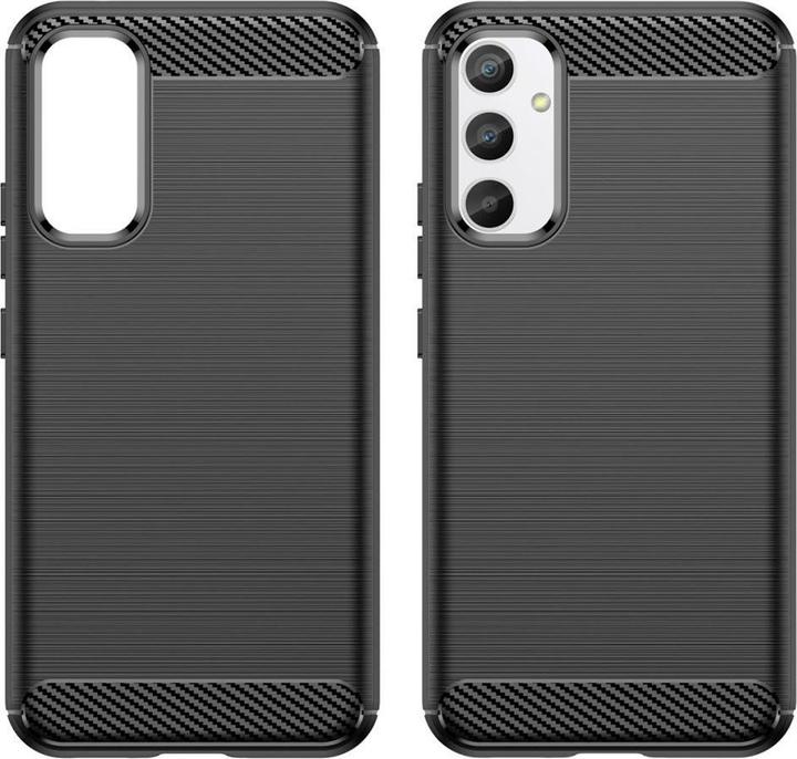 Immagine prodotto Hurtel Custodia in carbonio per Realme 10 Pro custodia in silicone flessibile in carbonio nero (Realme 10 Pro)