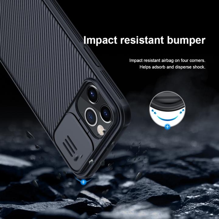 Image du produit Nillkin CamShield Series Hardcase Cover (Apple iPhone 12 Pro, Apple iPhone 12)