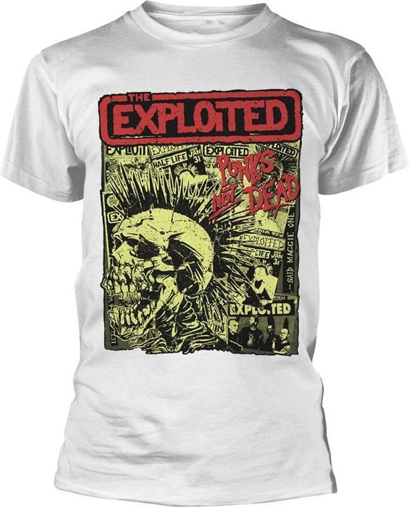 Immagine prodotto Universal Textiles Punks Not Dead Maglietta Adulto Unisex (L)