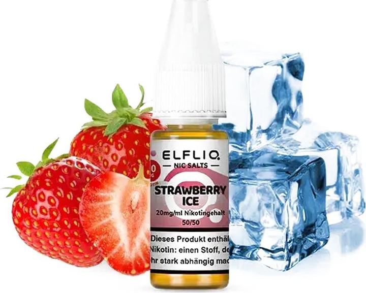 Actual product image Elfbar Elfliq (Strawberry)