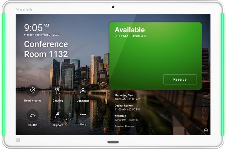 Yealink MSFT - VC Room System RoomPanel-Teams Plus (1280 x 800 pixels, 10.10")