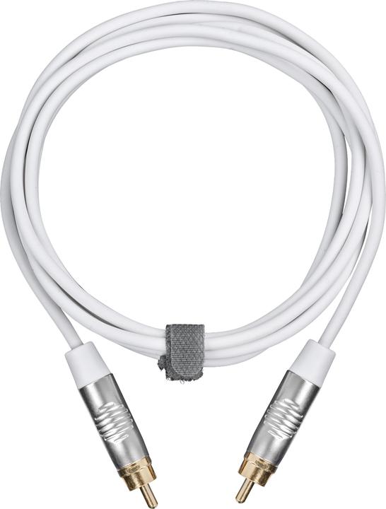 Image du produit Fuj Tek RCA Male Audio Cable, 15m, White (15 m, Câbles Cinch)
