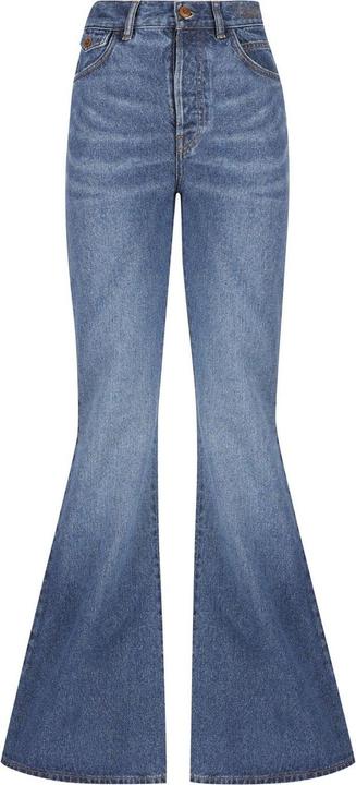 Image du produit Chloé Cotton Denim Flared Jeans (30)