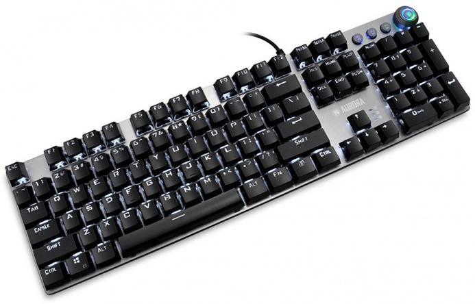 Actual product image iBox AURORA K-4 Keyboard USB QWERTY (US, Cable)