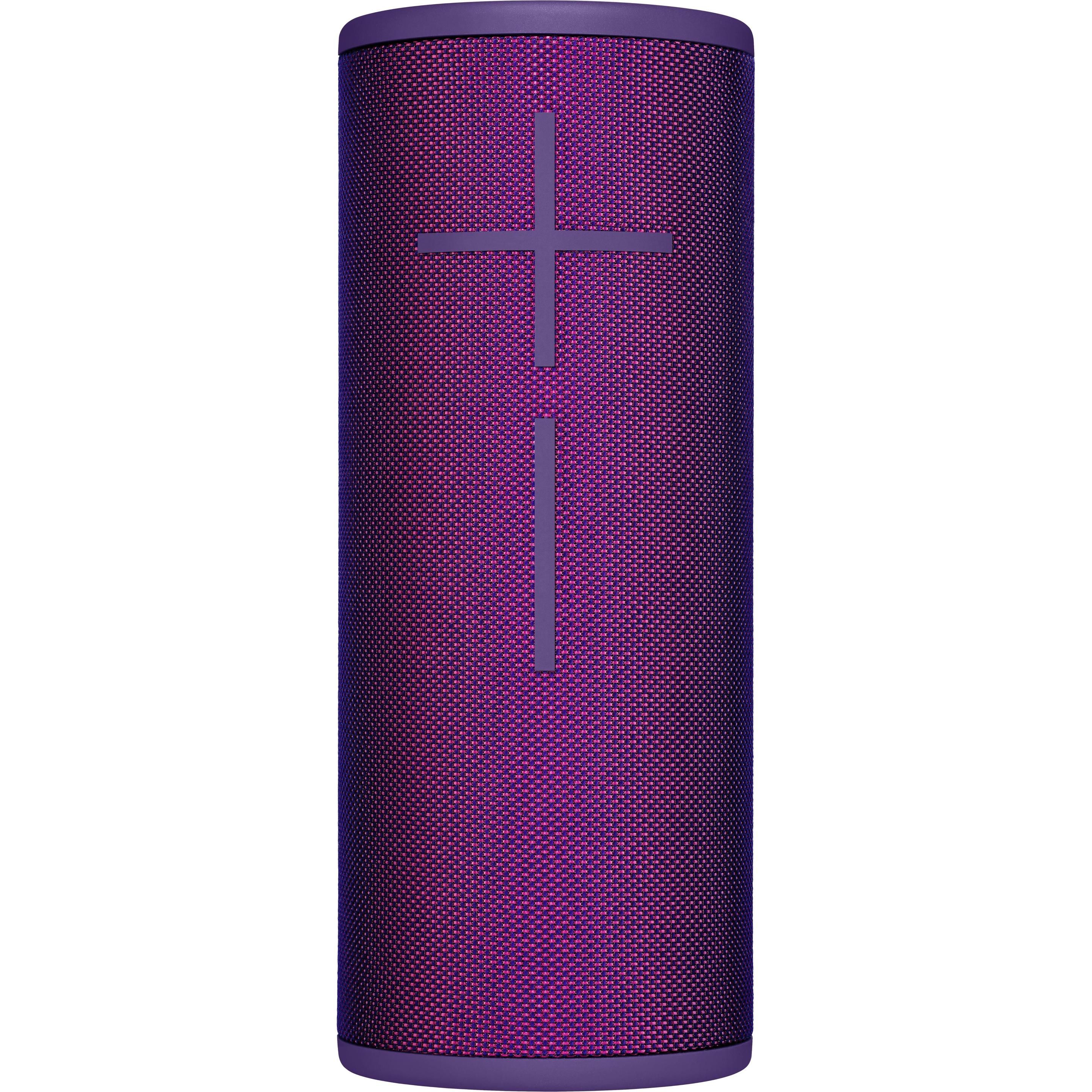 UE Boom 3 (15 h, Akkubetrieb, Stromversorgung über USB), Bluetooth Lautsprecher, Violett