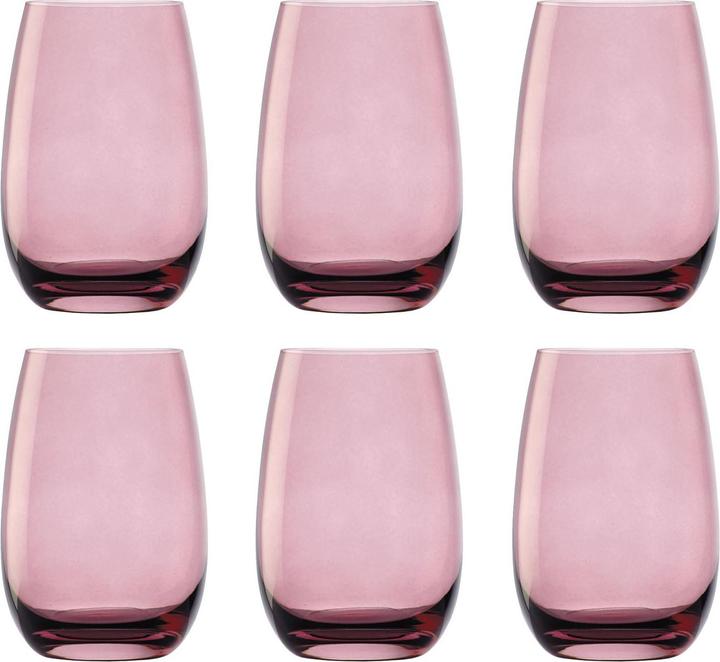 Produktbild Ich-zapfe Farbige Trinkgläser ELEMENTS 6er-Set, Flieder, 335 ml (0.34 l, 6x)