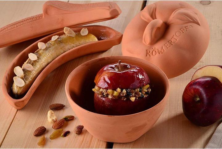 Immagine prodotto Römertopf Casseruola in terracotta per mele (14 cm, Pirofila + casseruola)