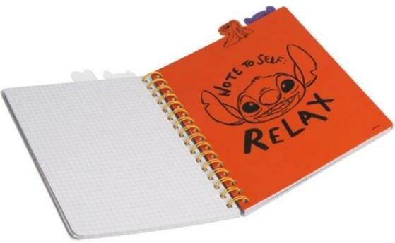 Produktbild Disney Dreams and Fantasy Notizbuch Stitch A5, kariert (A5, Kariert, Harter Einband)