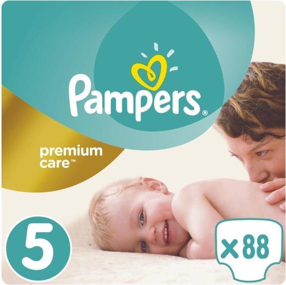 Actual product image Pampers Premium Care (Size 5, Half month box, 88 pcs.)