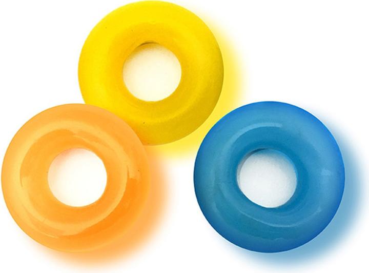 Actual product image Pipedream The D-Ring Glow - X3 - Glow in the dark (4.45 cm)