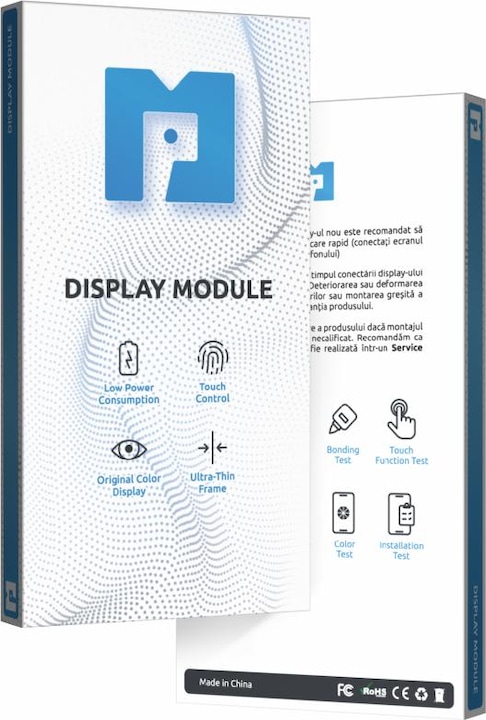 Image du produit MP Display Unit für Galaxy A12 Nacho A127, Aftermarket, Schwarz (Écran)