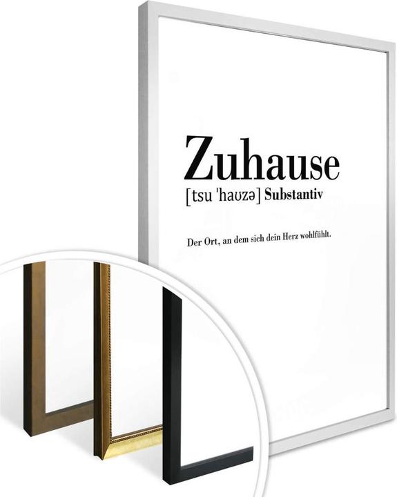 Image du produit Trenddeko Grammaire - Maison (30 x 40 cm)