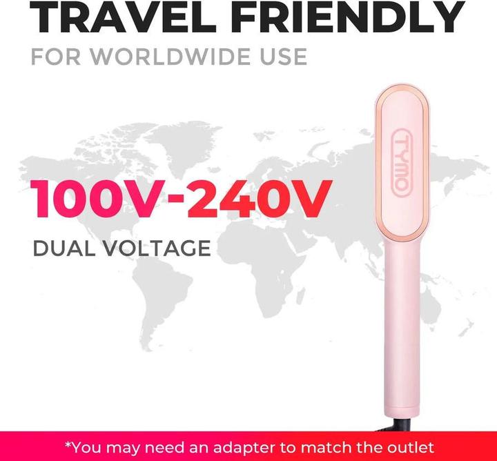 Actual product image Tymo Ring PNK (Hair straightening brushes)