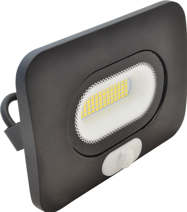 Actual product image Tracon SMD LED floodlight with motion detector (110 lm, IP65)