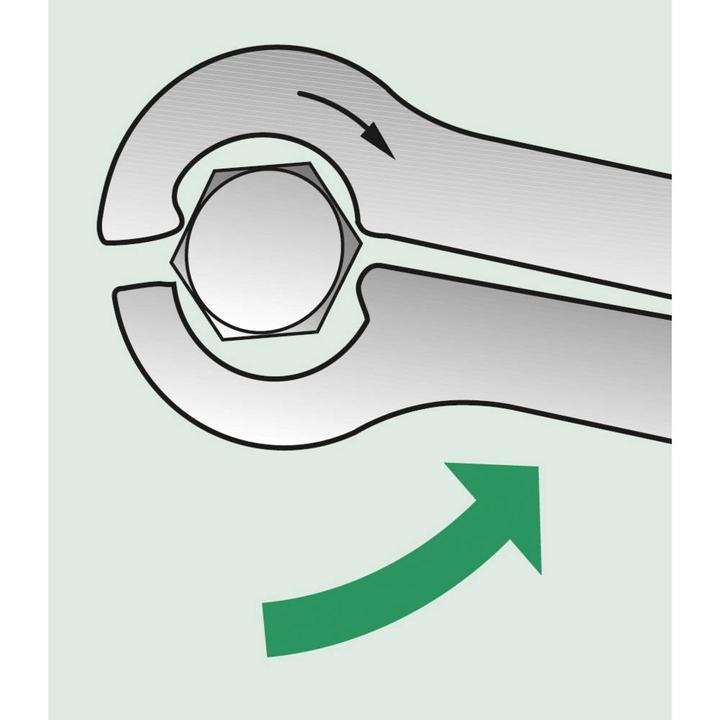 Actual product image Stahlwille Ratchet wrench FastRatch No.240 (32 mm)
