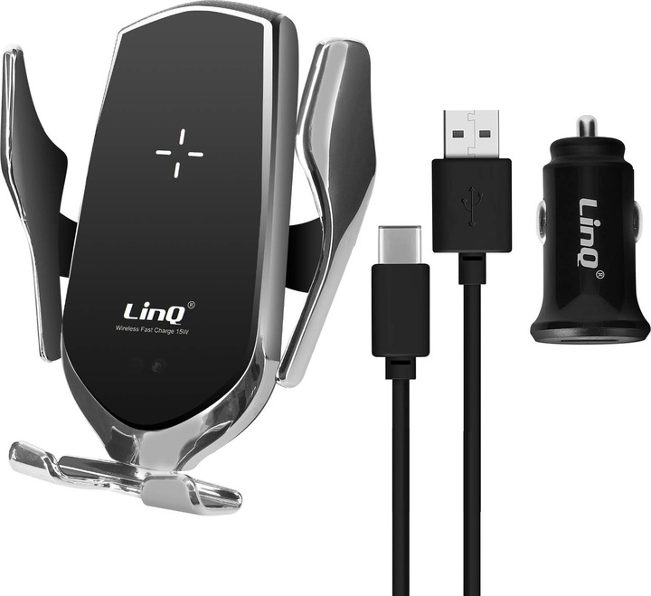 Produktbild LinQ 3-in-1 Zigarettenanzünder-Ladegerät und Kabel