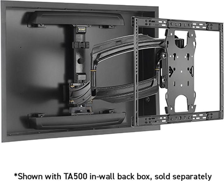 Actual product image Chief THINSTALL Wall Display Mount with Dual Swing - For monitors 42-75" - Bracket - f (Wall, 75", 56.70 kg)
