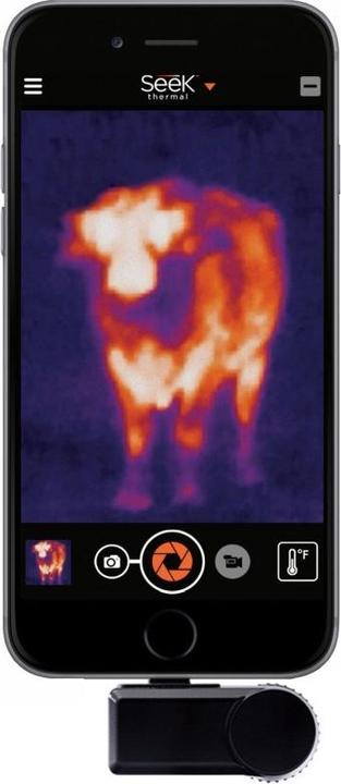 Actual product image SeeK Compact XR for iOS (Mobile phone thermal imaging camera)