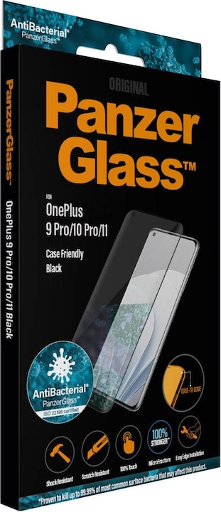 Actual product image PanzerGlass Case Friendly (1 Piece, OnePlus 10 Pro, OnePlus 9 Pro, OnePlus 11)