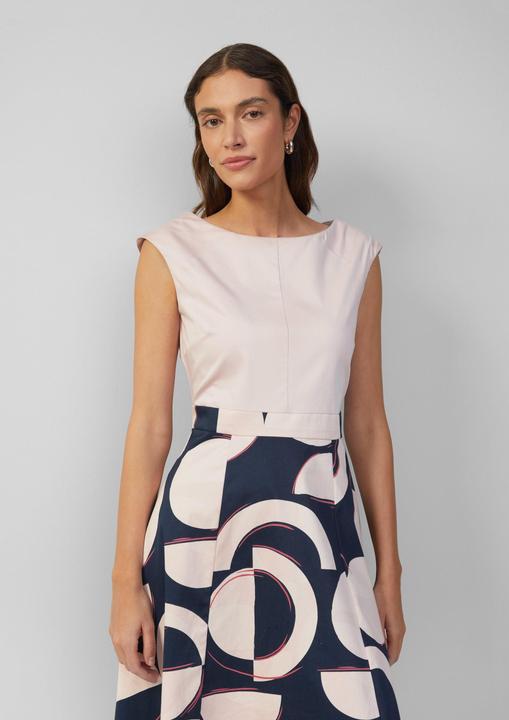 Actual product image S.Oliver Kleid Ausgestelltes Etuikleid aus Baumwollmix (40)