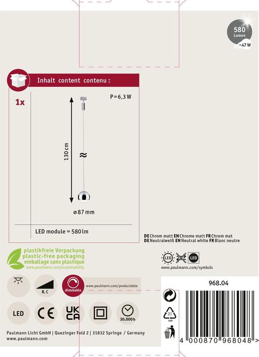 Actual product image Paulmann Luminaire Capsule II (400 lm)