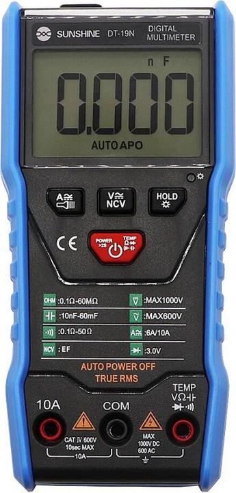 Sunshine Kids Digital Multimeter Sunshine DT-19N