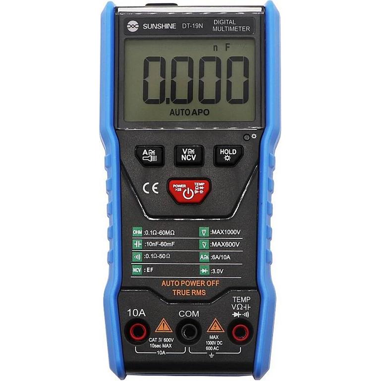 Sunshine Kids Digital Multimeter Sunshine DT-19N (59941272)