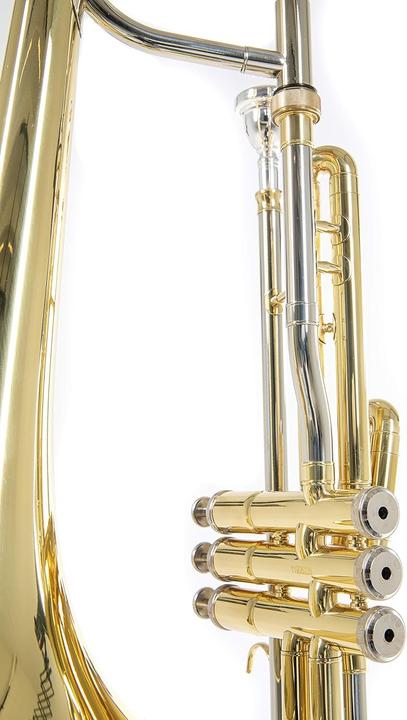 Actual product image Roy Benson Bb Valve Trombone with Premium Bell and Nickel Silver Slide for Professional Musicians (Trumpets, Straight)